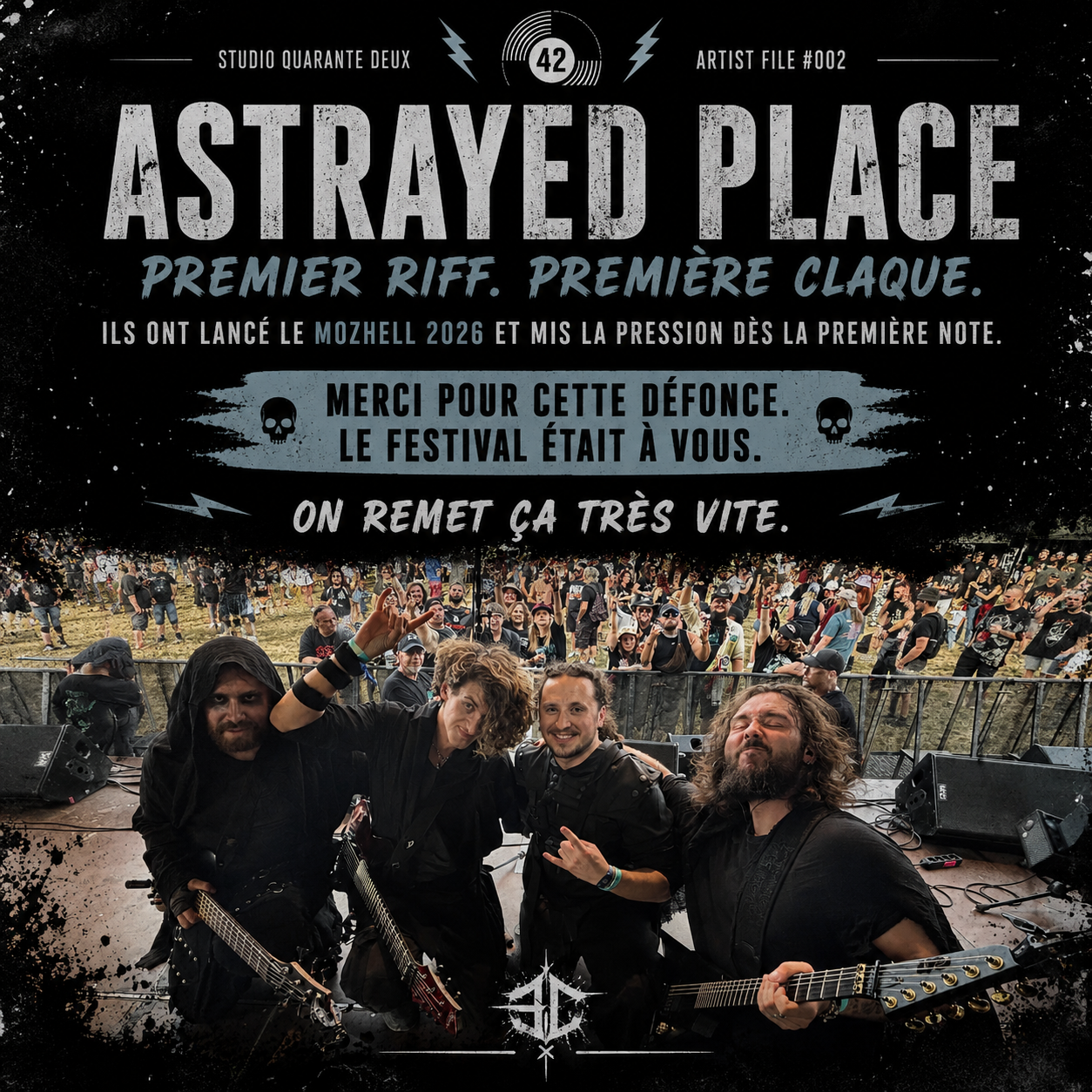 Astrayed Place — Premier riff. Première claque.